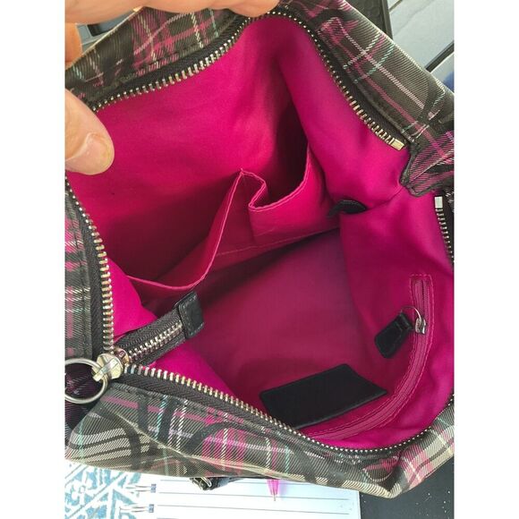 Coach Tartan Plaid Crossbody Bag - Picture 6 of 9
